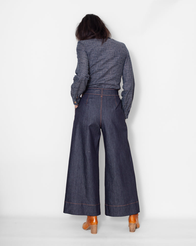 Pantalon Lou Denim Upcyclé N°1