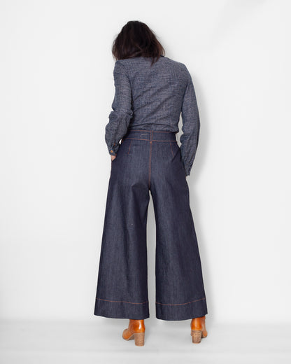 Pantalon Lou Denim Upcyclé N°1