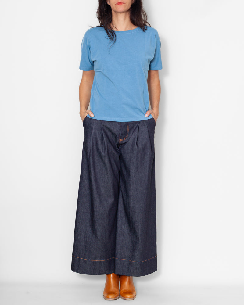 Tee-shirt Louise bio gots Indigo