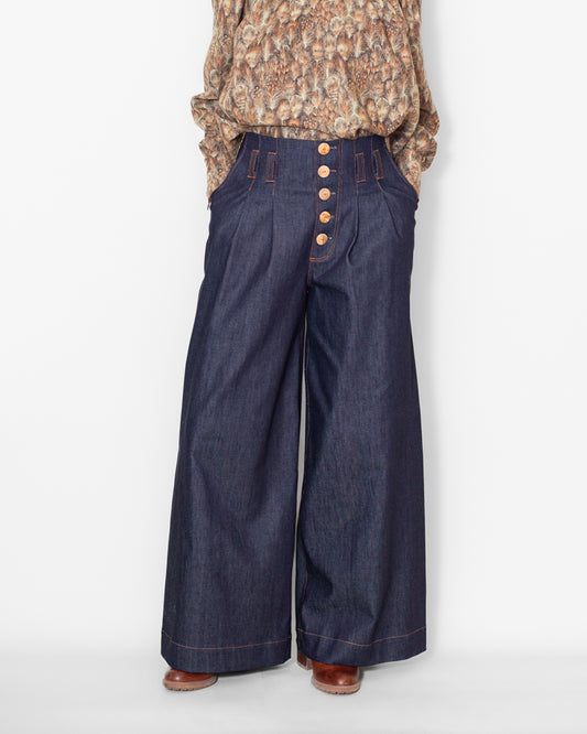 Pantalon MANON Denim Upcyclé N°1