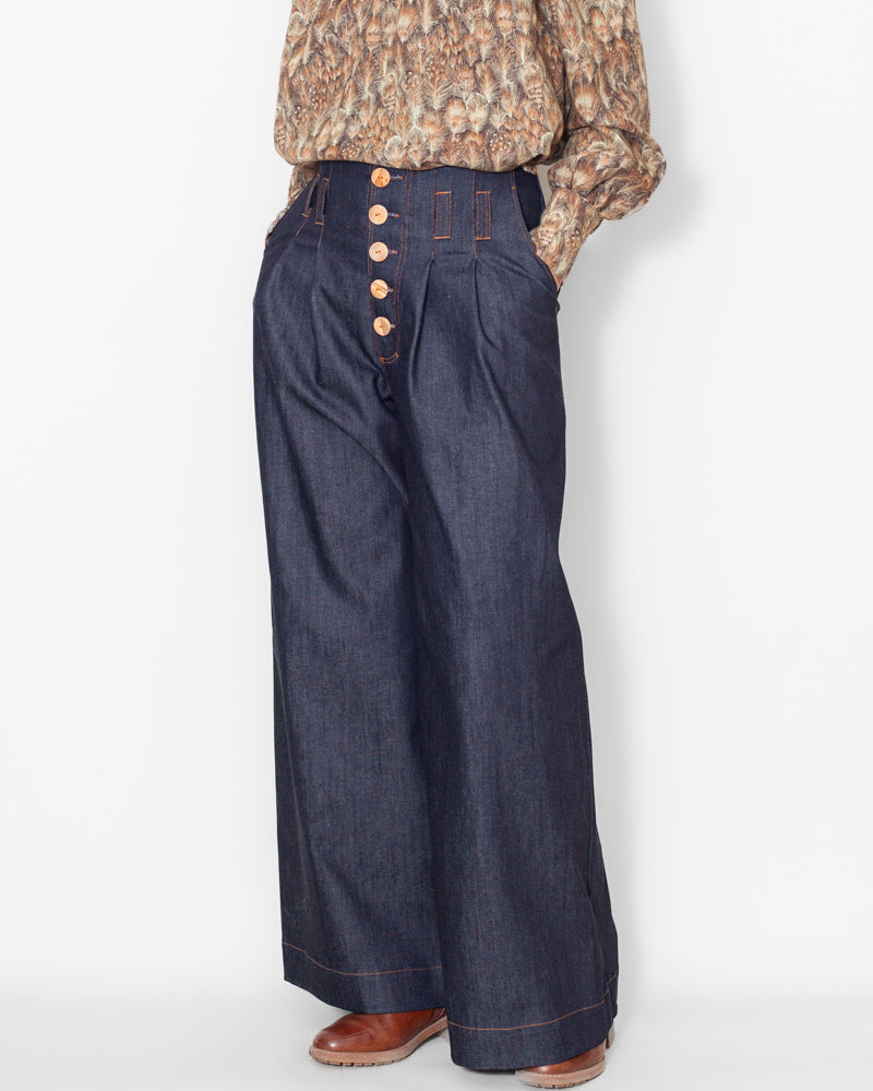 Pantalon MANON Denim Upcyclé N°1