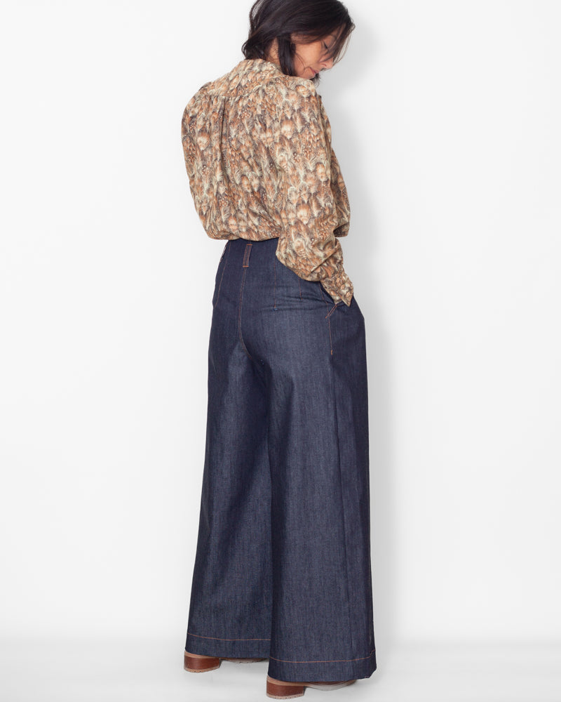 Blouse Olivia laine plumage