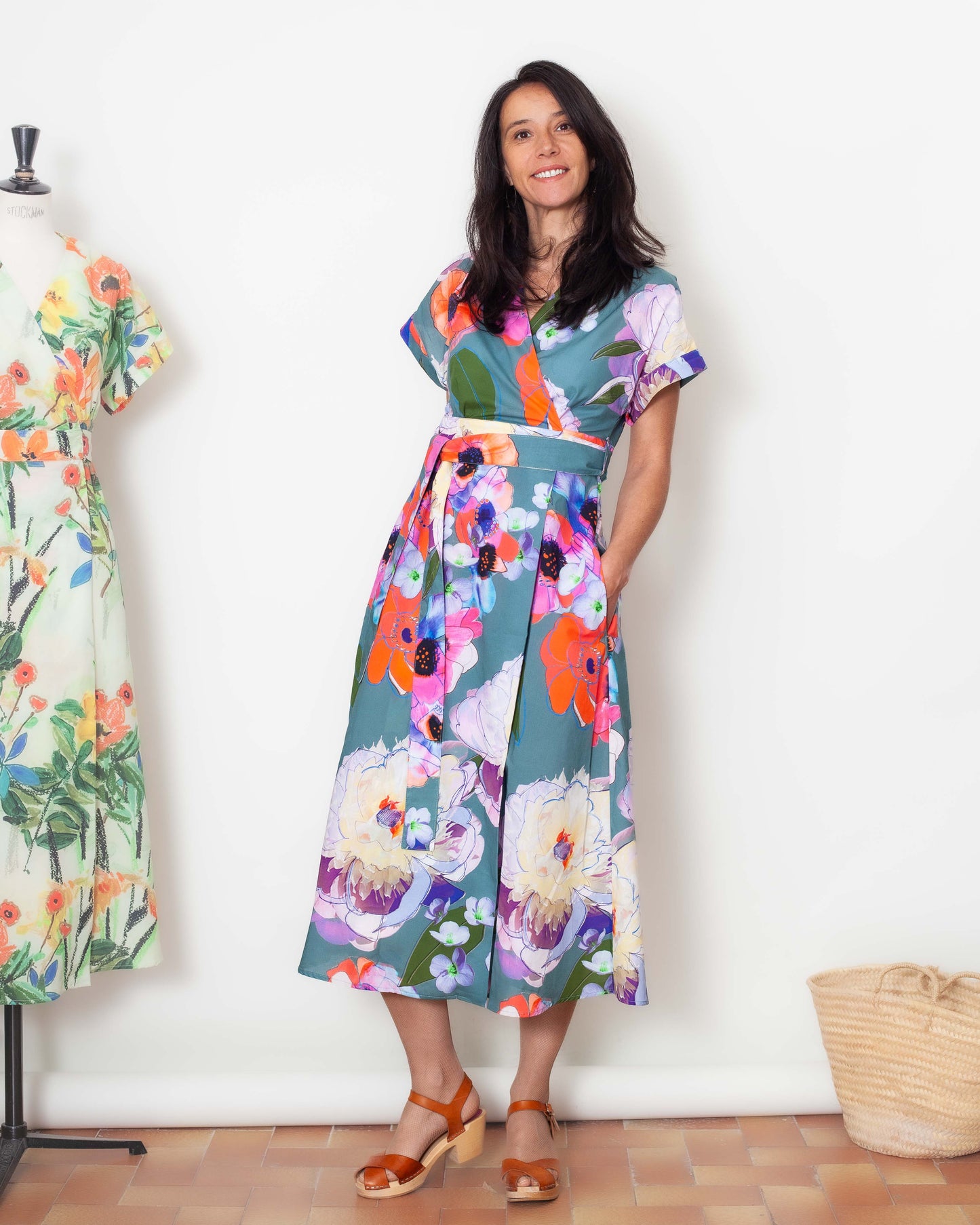 Robe Charlotte BIO flowerpower