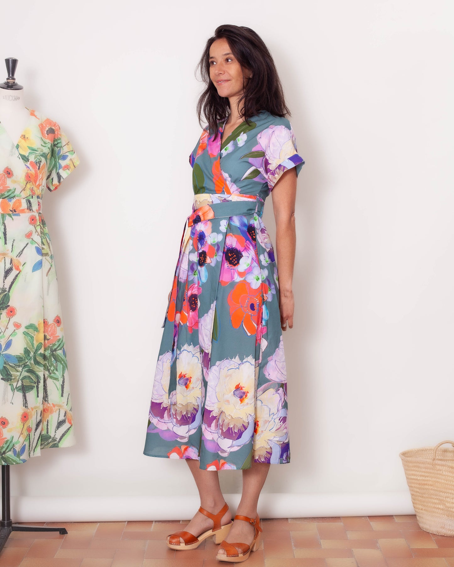 Robe Charlotte BIO flowerpower