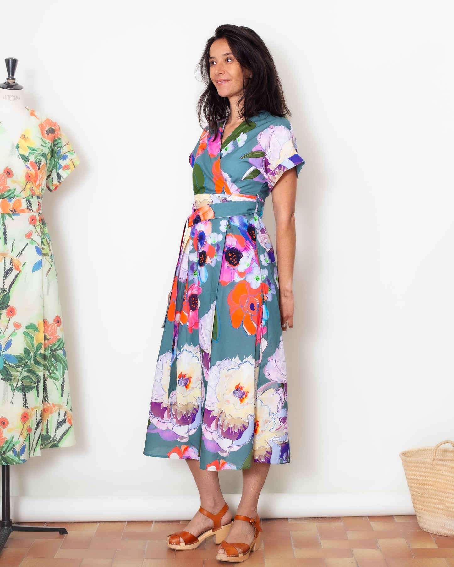 Robe Charlotte BIO flowerpower