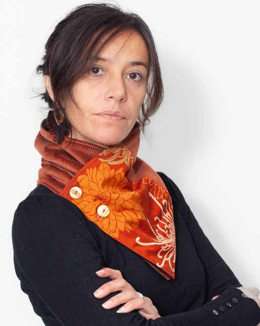 CHECHE fleurs safran