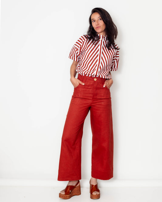 Pantalon Marinette Safrané