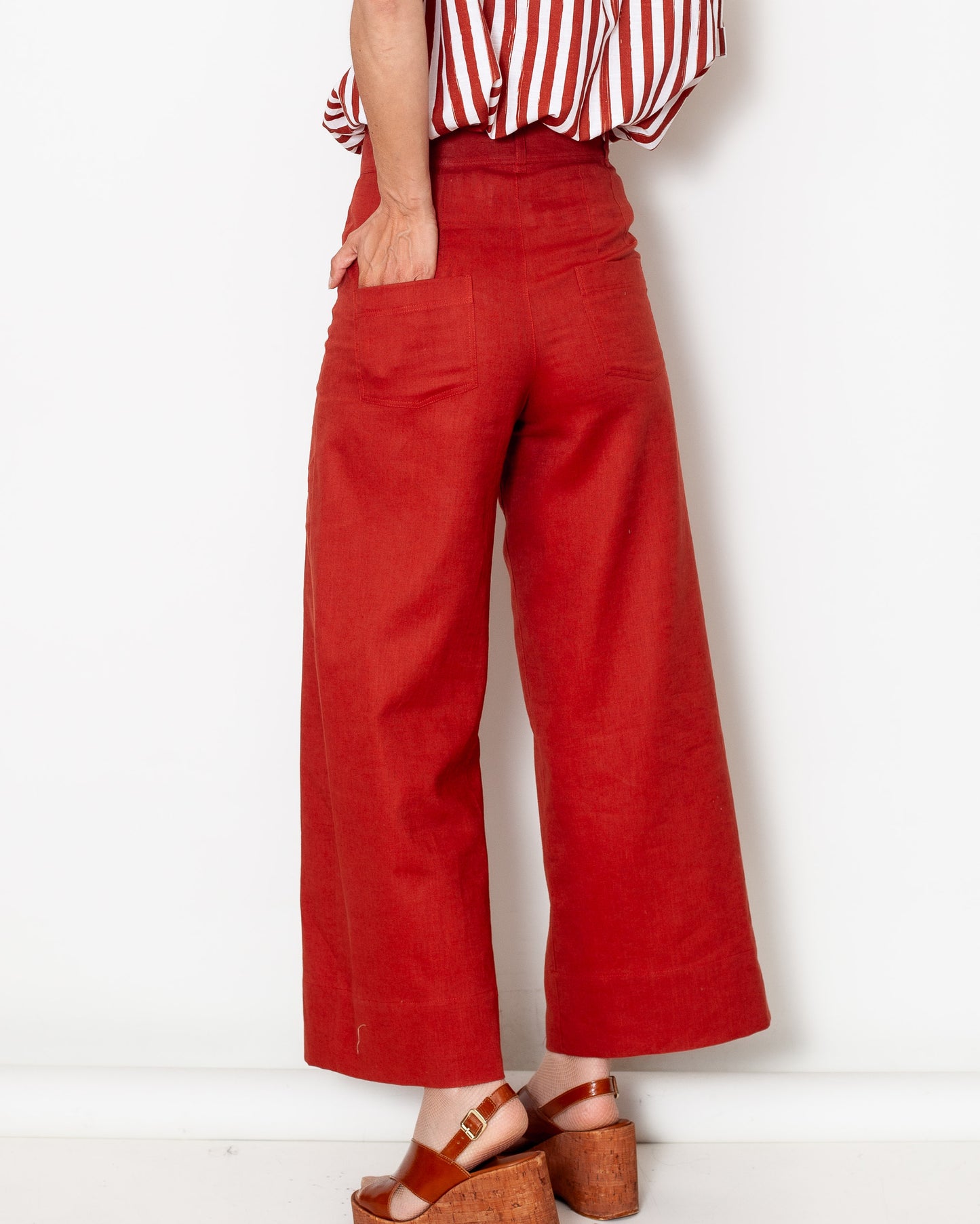 Pantalon Marinette Safrané