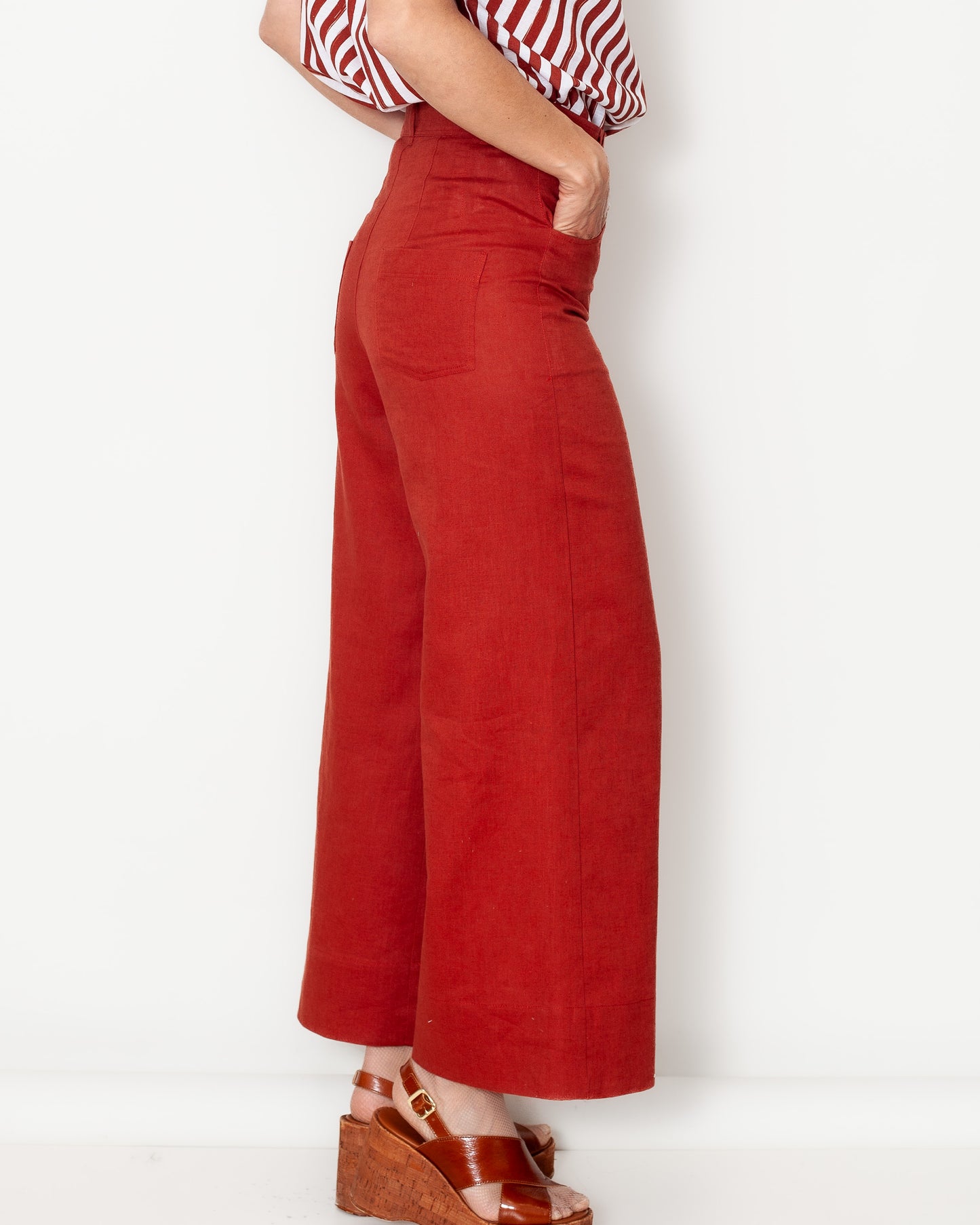 Pantalon Marinette Safrané
