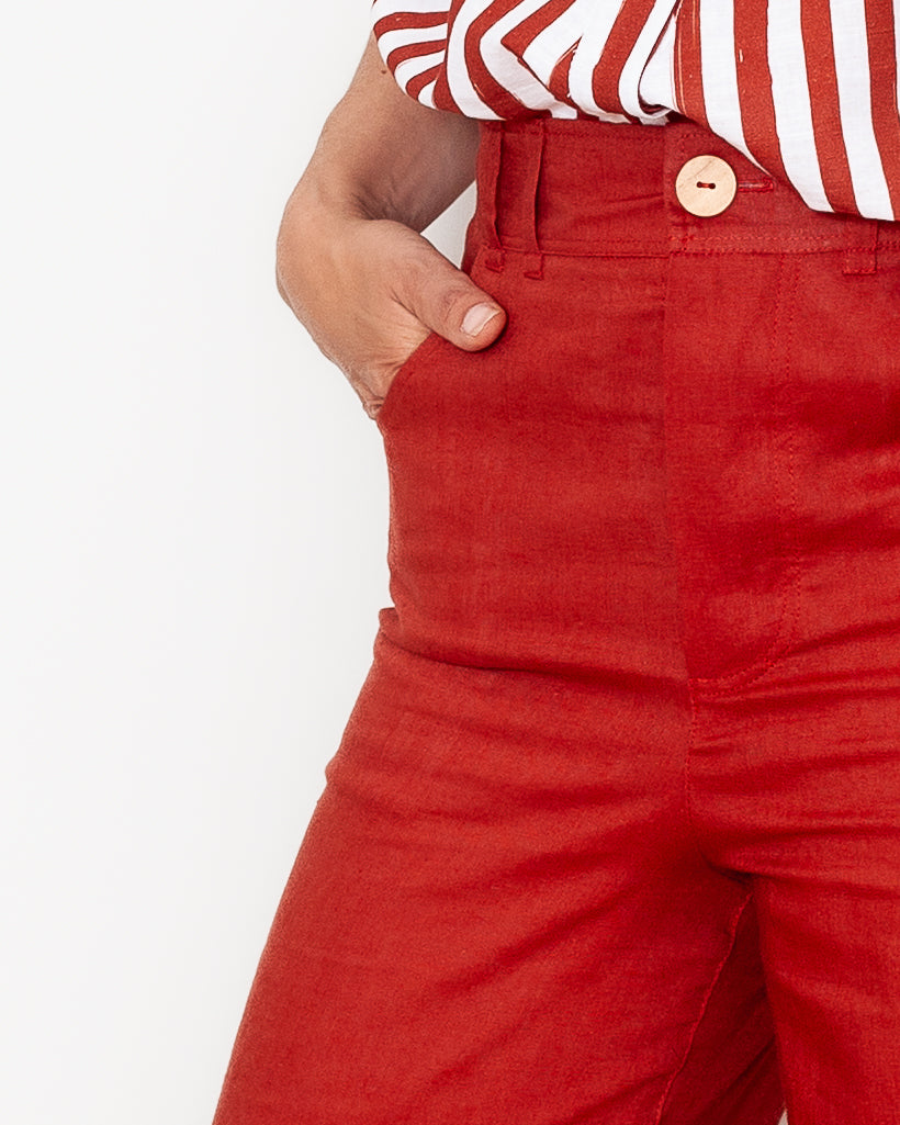 Pantalon Marinette Safrané