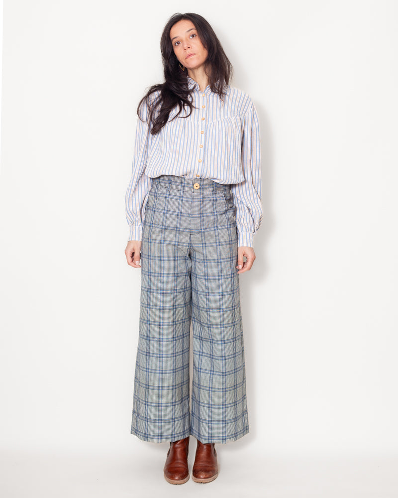 Pantalon Marinette Laine carreaux