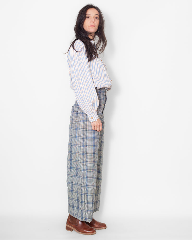 Pantalon Marinette Laine carreaux