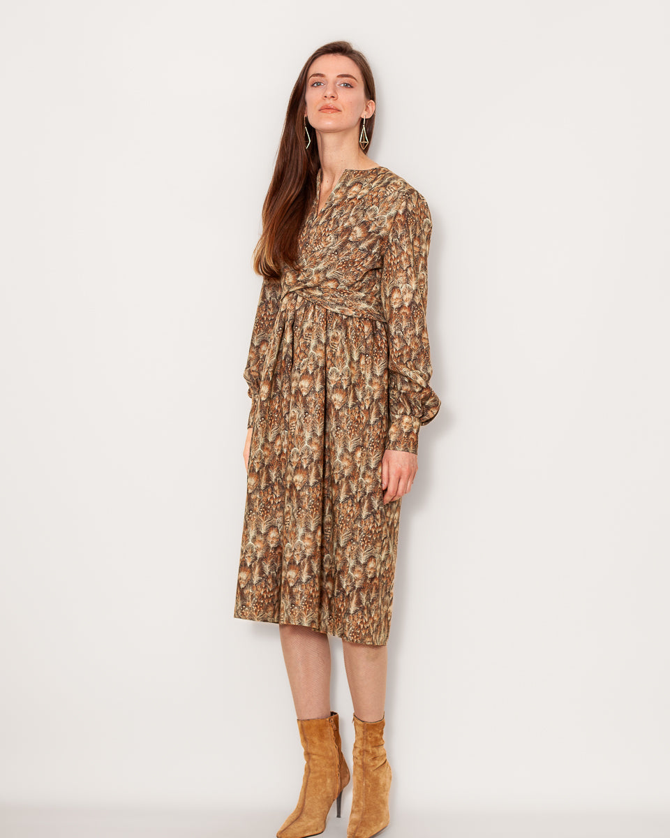 ROBE Sveti laine plumage