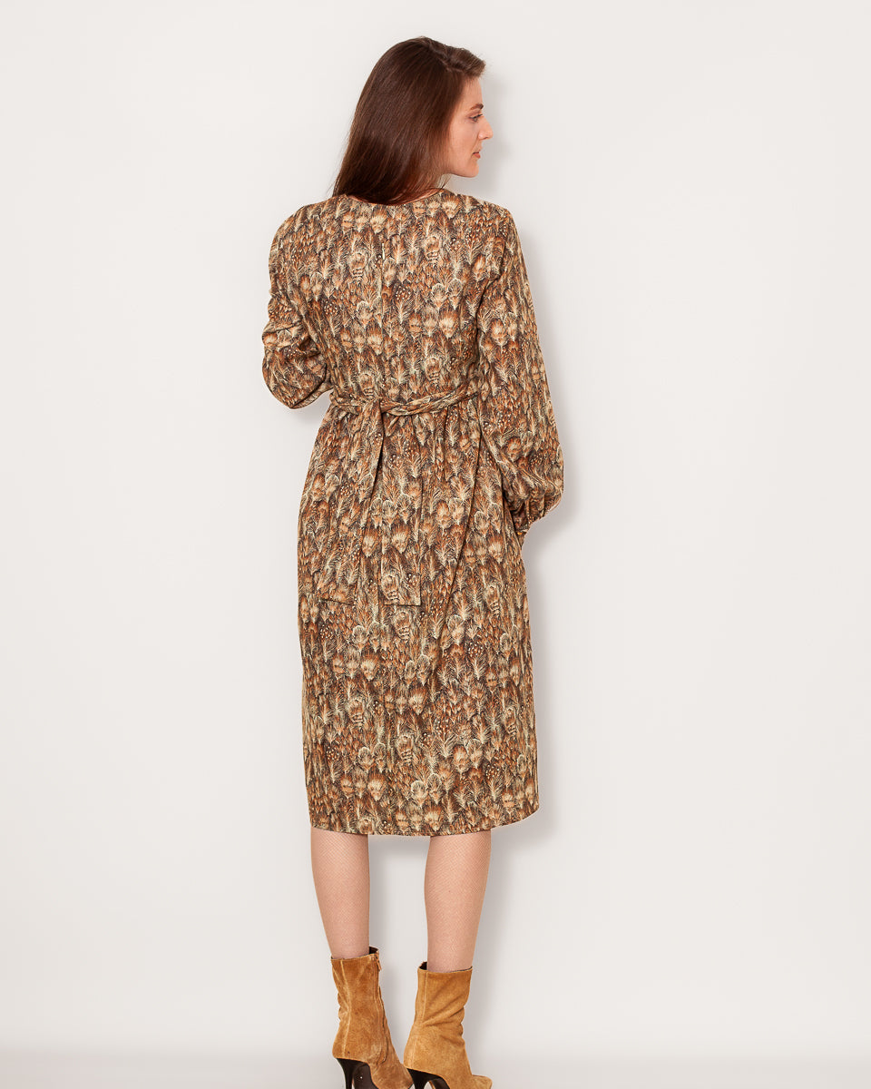 ROBE Sveti laine plumage