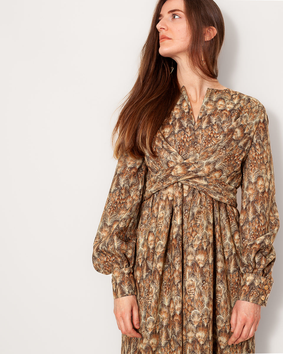 ROBE Sveti laine plumage