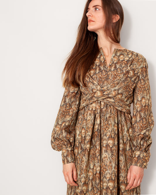 ROBE Sveti laine plumage