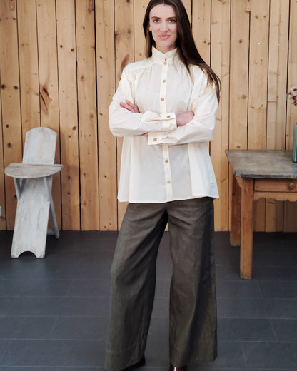 Chemise Marta voile de coton  BIO Nature - ICONIQUE