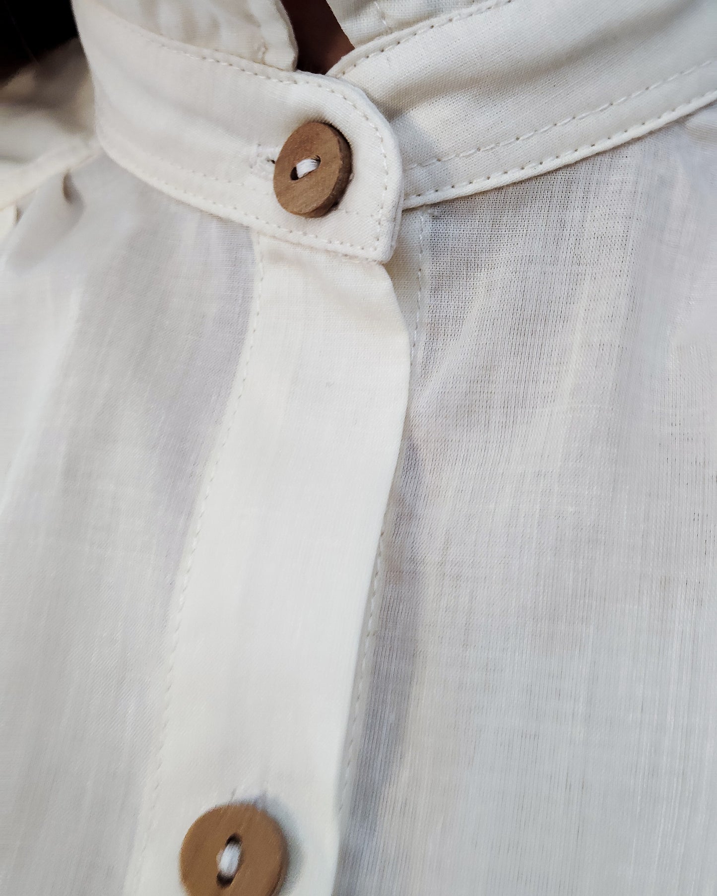 Chemise Marta voile de coton  BIO Nature - ICONIQUE