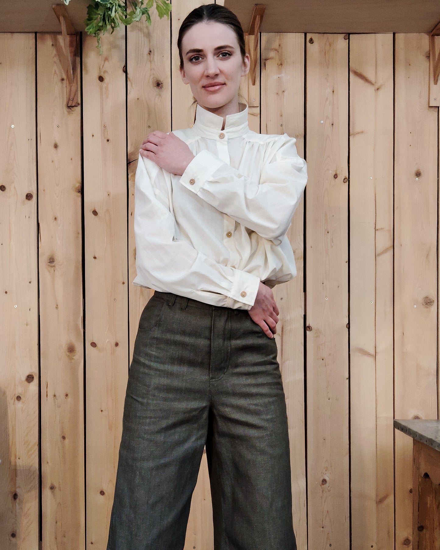 Chemise Marta voile de coton  BIO Nature - ICONIQUE