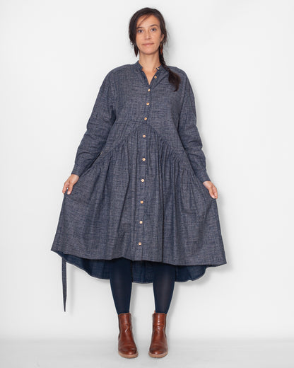 Robe Olga plumage japon