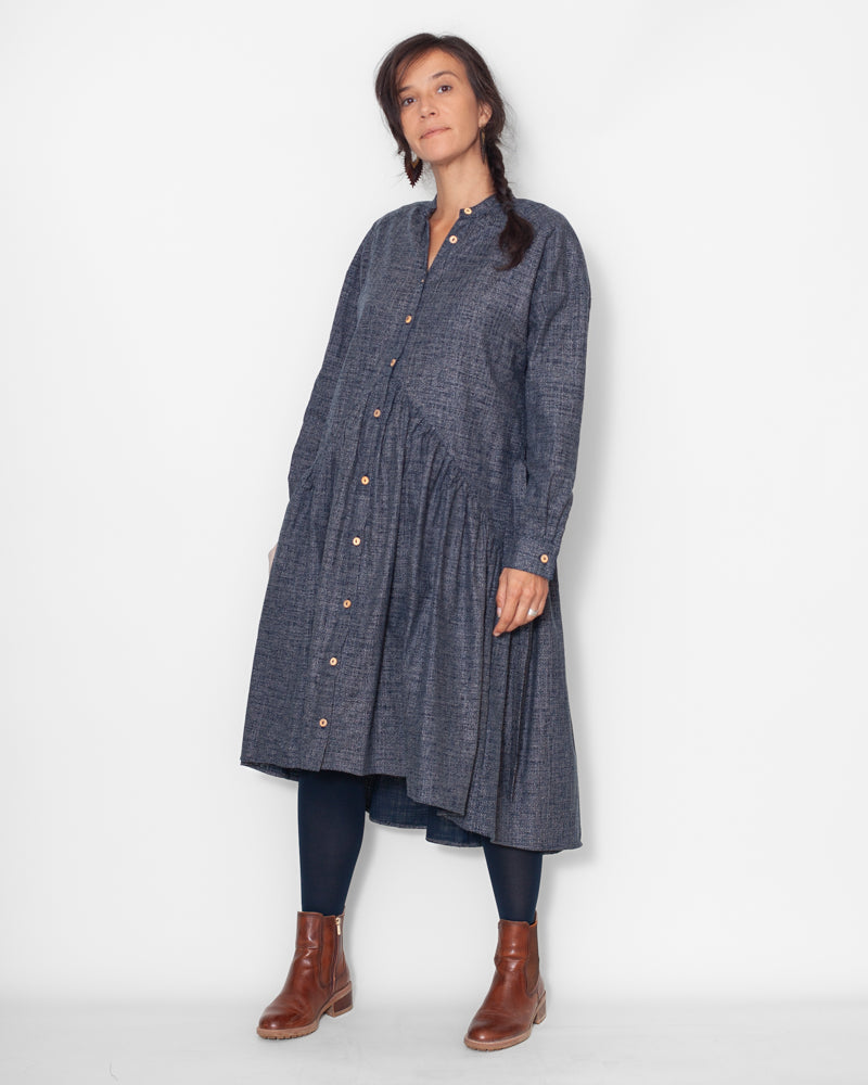 Robe Olga plumage japon