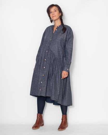 Robe Olga plumage japon