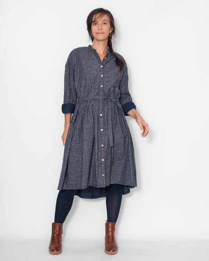 Robe Olga plumage japon