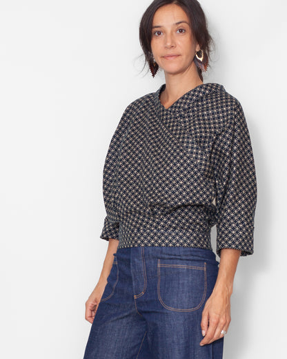 Chemisier Marina art nouveau japon