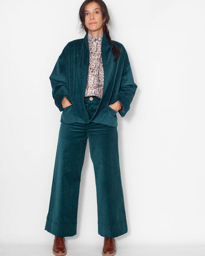 Veste Lise Velours Bio Canard