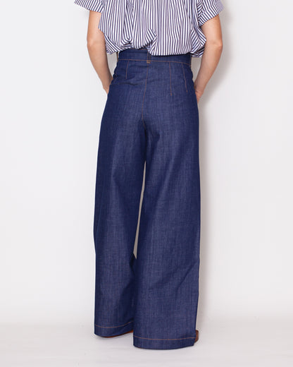 Pantalon Karine Denim Bio - ICONIQUE
