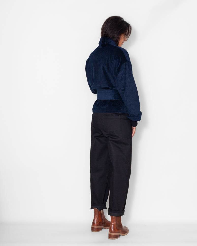 Veste Lise Velours Bio Marine