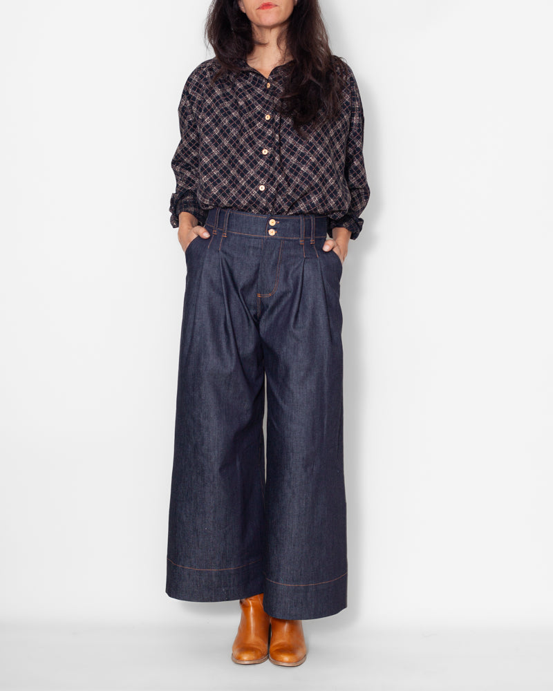 Pantalon Lou Denim Upcyclé N°1