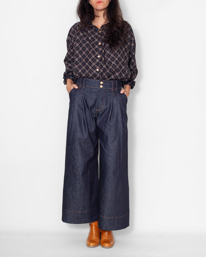 Pantalon Lou Denim Upcyclé N°1
