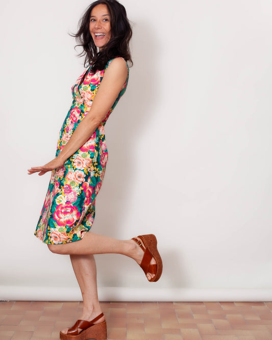Robe Cloe Pivoines