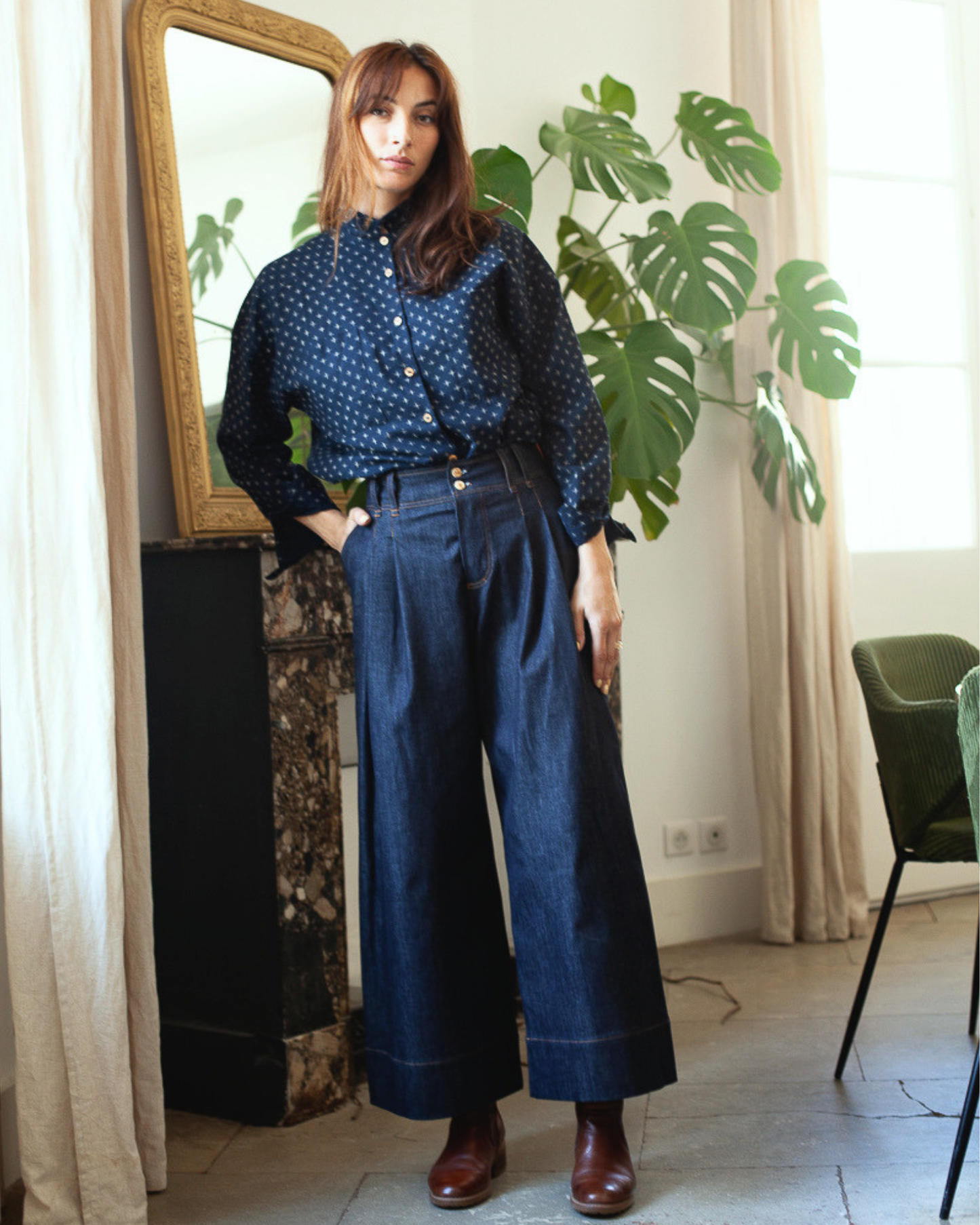 Pantalon Lou Denim Recyclé