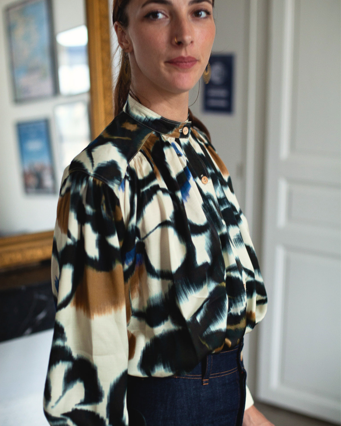 Blouse Bohême Alix Golden