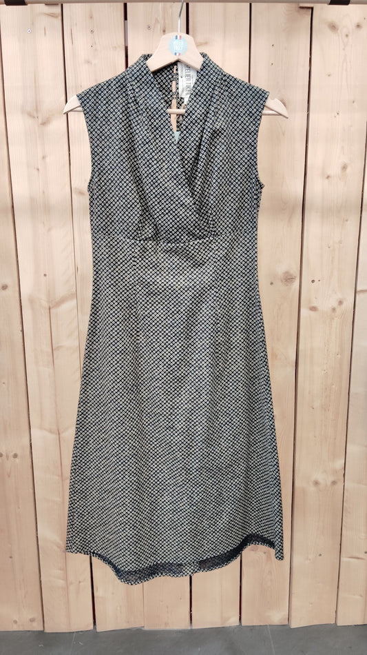 Robe Cloe Riz Marine - DERNIERE CHANCE