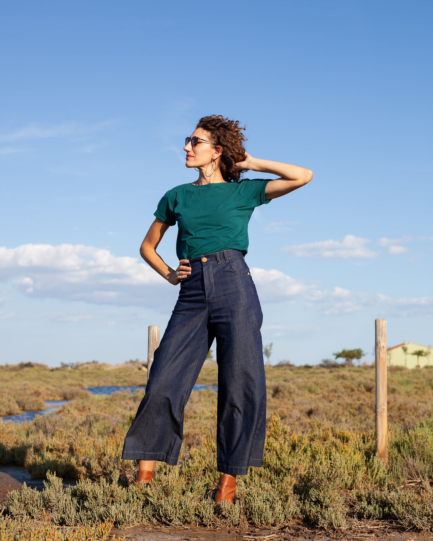 DE RETOUR Tee-shirt Louise bio gots Canard