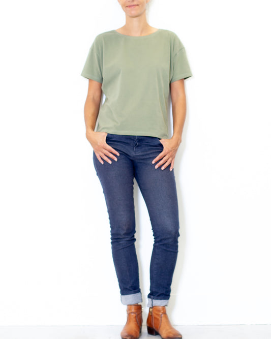 DERNIERE CHANCE- Tee-shirt Louise BIO amande