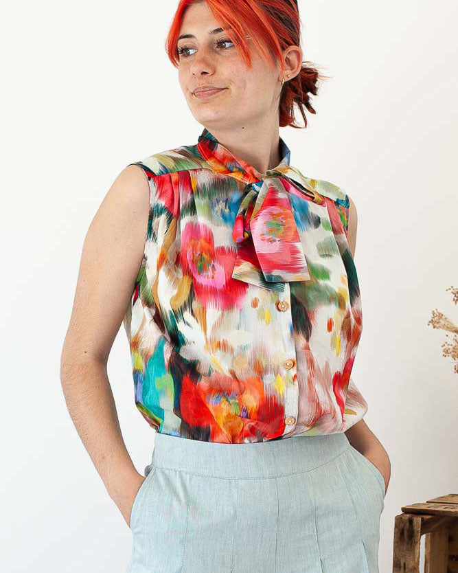 CHEMISE CHANTAL BIO Luberon - ICONIQUE