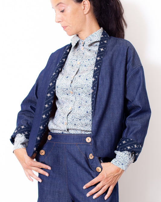 DERNIERE CHANCE- Veste Lisa BIO Denim