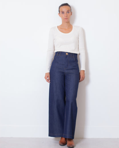 Pantalon Marinette Denim BIO - 20% --->à 152€ en PRECOMMANDE au lieu de 190€ !