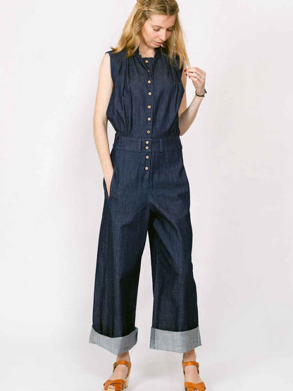 Combinaison Marina Denim Bio 🇫🇷- ICONIQUE