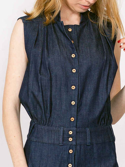 Combinaison Marina Denim Bio 🇫🇷- ICONIQUE