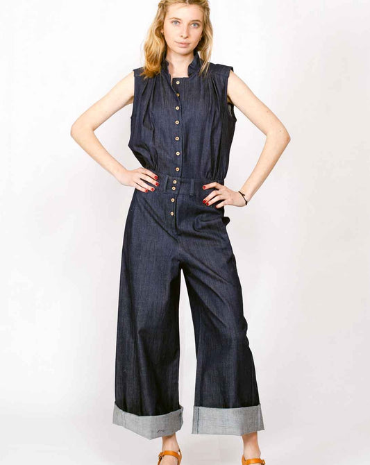 Combinaison Marina Denim Bio 🇫🇷- ICONIQUE